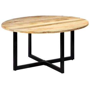vidaXL Τραπεζαρία 150x73cm από Μασίφ Ξύλο Μάνγκο 1 τεμ.