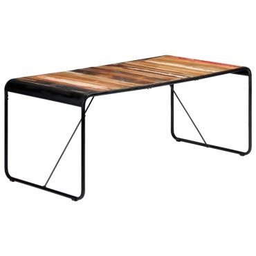 vidaXL Τραπεζαρία 180x90x76cm από Μασίφ Ανακυκλωμένο Ξύλο 1 τεμ.