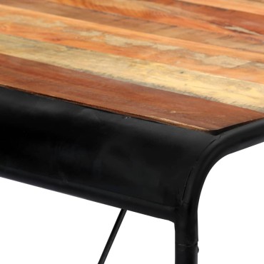 vidaXL Τραπεζαρία 180x90x76cm από Μασίφ Ανακυκλωμένο Ξύλο 1 τεμ.