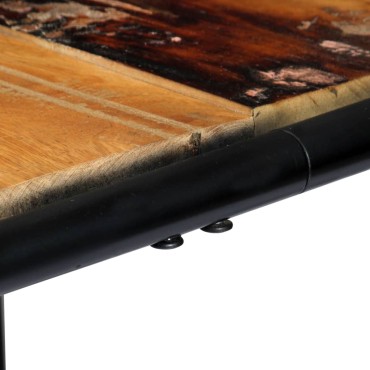 vidaXL Τραπεζαρία 180x90x76cm από Μασίφ Ανακυκλωμένο Ξύλο 1 τεμ.