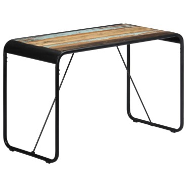 vidaXL Τραπεζαρία 118x60x76cm από Μασίφ Ανακυκλωμένο Ξύλο 1 τεμ.
