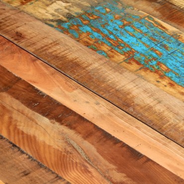 vidaXL Τραπεζαρία 118x60x76cm από Μασίφ Ανακυκλωμένο Ξύλο 1 τεμ.