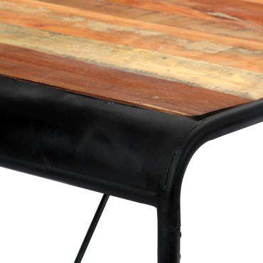 vidaXL Τραπεζαρία 118x60x76cm από Μασίφ Ανακυκλωμένο Ξύλο 1 τεμ.
