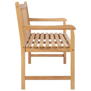 vidaXL Παγκάκι Κήπου από Μασίφ Ξύλο Teak 114x60x90cm 1 τεμ.
