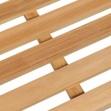 vidaXL Παγκάκι Κήπου από Μασίφ Ξύλο Teak 114x60x90cm 1 τεμ.