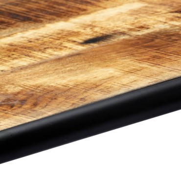 vidaXL Τραπεζαρία 118x60x76cm από Μασίφ Ακατέργαστο Ξύλο Μάνγκο 1 τεμ.