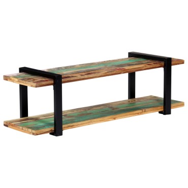 vidaXL Έπιπλο Τηλεόρασης 130x40x40cm από Μασίφ Ανακυκλωμένο Ξύλο