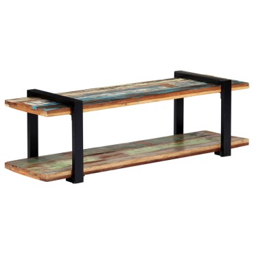 vidaXL Έπιπλο Τηλεόρασης 130x40x40cm από Μασίφ Ανακυκλωμένο Ξύλο