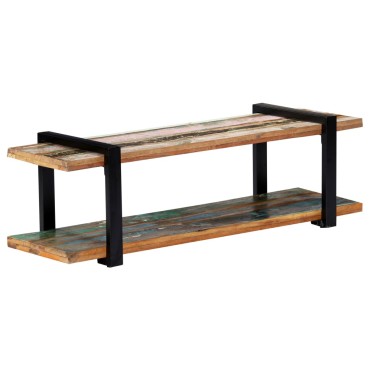 vidaXL Έπιπλο Τηλεόρασης 130x40x40cm από Μασίφ Ανακυκλωμένο Ξύλο