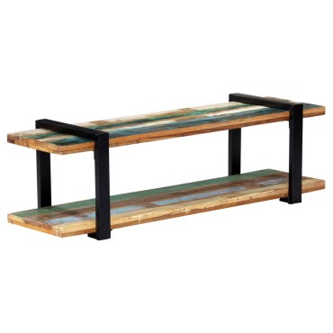vidaXL Έπιπλο Τηλεόρασης 130x40x40cm από Μασίφ Ανακυκλωμένο Ξύλο