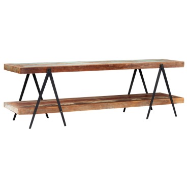 vidaXL Έπιπλο Τηλεόρασης 160x40x50cm από Μασίφ Ανακυκλωμένο Ξύλο