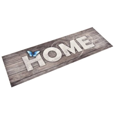 vidaXL Πατάκι Κουζίνας Σχέδιο Home Πλενόμενο 45 x 150 εκ.