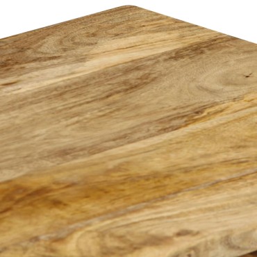 vidaXL Έπιπλο Τηλεόρασης 90x30x40cm από Μασίφ Ξύλο Μάνγκο
