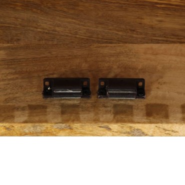 vidaXL Έπιπλο Τηλεόρασης 90x30x40cm από Μασίφ Ξύλο Μάνγκο