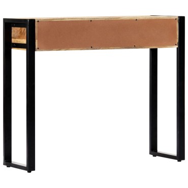 vidaXL Τραπέζι Κονσόλα 90x30x75cm από Μασίφ Ξύλο Μάνγκο 1 τεμ.