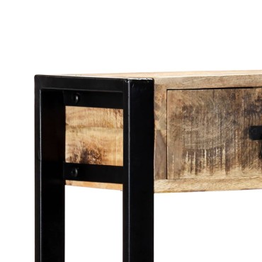 vidaXL Τραπέζι Κονσόλα 90x30x75cm από Μασίφ Ξύλο Μάνγκο 1 τεμ.