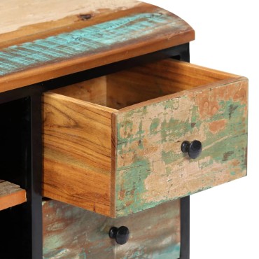 vidaXL Έπιπλο Τηλεόρασης 120x30x45cm από Μασίφ Ανακυκλωμένο Ξύλο