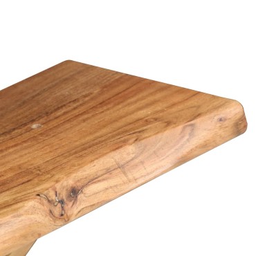 vidaXL Ράφια Τοίχου 2 τεμ. 90x20x18cm από Μασίφ Ξύλο Ακακίας