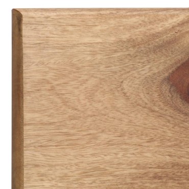 vidaXL Ράφια Τοίχου 2 τεμ. 58x26x20cm από Μασίφ Ξύλο Ακακίας