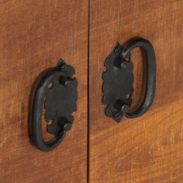 vidaXL Έπιπλο Τηλεόρασης 120x30x40cm από Μασίφ Ξύλο Μάνγκο