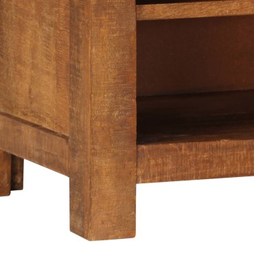 vidaXL Έπιπλο Τηλεόρασης 120x30x40cm από Μασίφ Ξύλο Μάνγκο