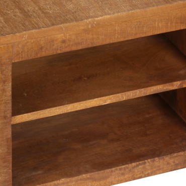 vidaXL Έπιπλο Τηλεόρασης 120x30x40cm από Μασίφ Ξύλο Μάνγκο