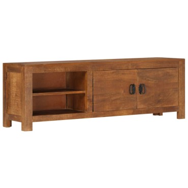 vidaXL Έπιπλο Τηλεόρασης 120x30x40cm από Μασίφ Ξύλο Μάνγκο