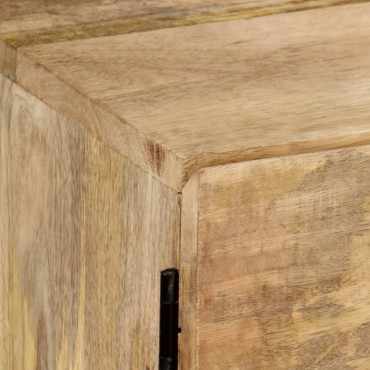 vidaXL Έπιπλο Τηλεόρασης 145x30x41cm από Μασίφ Ξύλο Μάνγκο
