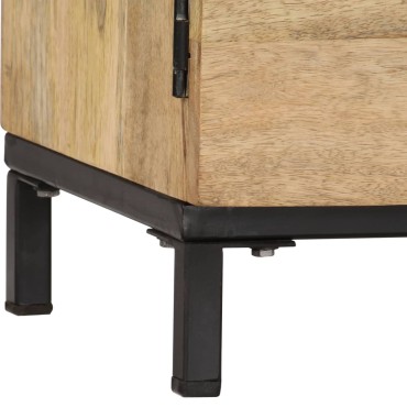 vidaXL Έπιπλο Τηλεόρασης 145x30x41cm από Μασίφ Ξύλο Μάνγκο