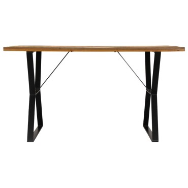 vidaXL Τραπεζαρία 140x80x76cm από Μασίφ Ανακυκλωμένο Ξύλο 1 τεμ.