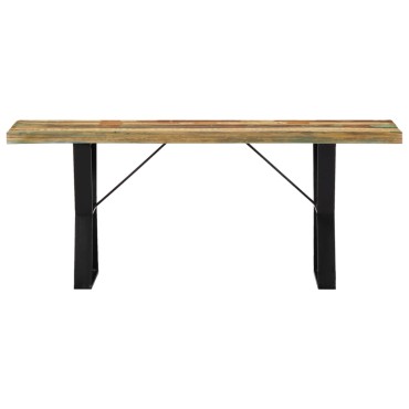 vidaXL Πάγκος από Μασίφ Ανακυκλωμένο Ξύλο 110x40x45cm 1 τεμ.