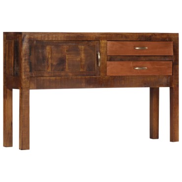 vidaXL Κονσόλα 118x30x75cm από Μασίφ Ξύλο Μάνγκο 1 τεμ.