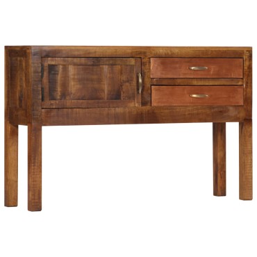 vidaXL Κονσόλα 118x30x75cm από Μασίφ Ξύλο Μάνγκο 1 τεμ.