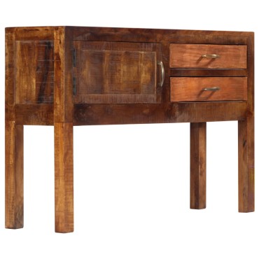 vidaXL Κονσόλα 118x30x75cm από Μασίφ Ξύλο Μάνγκο 1 τεμ.