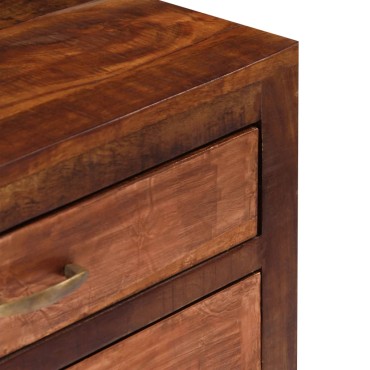 vidaXL Κονσόλα 118x30x75cm από Μασίφ Ξύλο Μάνγκο 1 τεμ.