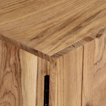vidaXL Έπιπλο Τηλεόρασης 140x30x45cm από Μασίφ Ξύλο Ακακίας