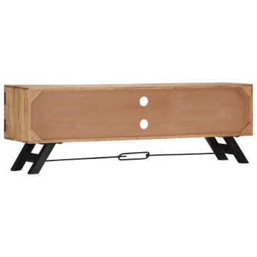 vidaXL Έπιπλο Τηλεόρασης 140x30x45cm από Μασίφ Ξύλο Ακακίας