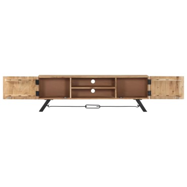 vidaXL Έπιπλο Τηλεόρασης 140x30x45cm από Μασίφ Ξύλο Ακακίας