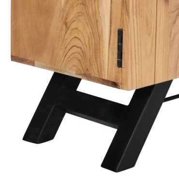 vidaXL Έπιπλο Τηλεόρασης 140x30x45cm από Μασίφ Ξύλο Ακακίας