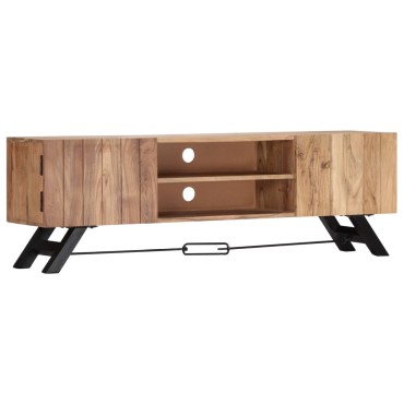vidaXL Έπιπλο Τηλεόρασης 140x30x45cm από Μασίφ Ξύλο Ακακίας