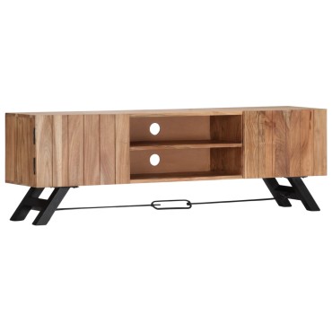 vidaXL Έπιπλο Τηλεόρασης 140x30x45cm από Μασίφ Ξύλο Ακακίας