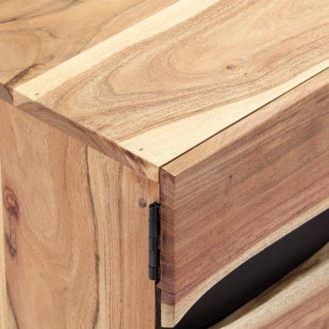 vidaXL Έπιπλο Τηλεόρασης 140x30x45cm από Μασίφ Ξύλο Ακακίας