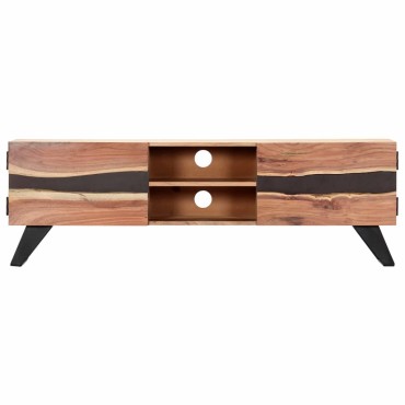 vidaXL Έπιπλο Τηλεόρασης 140x30x45cm από Μασίφ Ξύλο Ακακίας