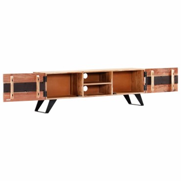 vidaXL Έπιπλο Τηλεόρασης 140x30x45cm από Μασίφ Ξύλο Ακακίας