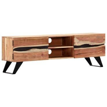 vidaXL Έπιπλο Τηλεόρασης 140x30x45cm από Μασίφ Ξύλο Ακακίας