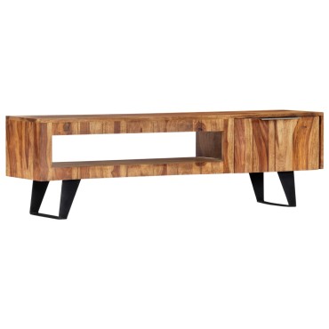 vidaXL Έπιπλο Τηλεόρασης 140x30x40cm από Μασίφ Ξύλο Ακακίας