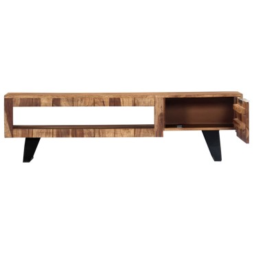 vidaXL Έπιπλο Τηλεόρασης 140x30x40cm από Μασίφ Ξύλο Ακακίας