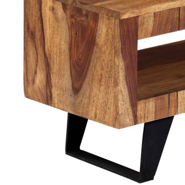 vidaXL Έπιπλο Τηλεόρασης 140x30x40cm από Μασίφ Ξύλο Ακακίας