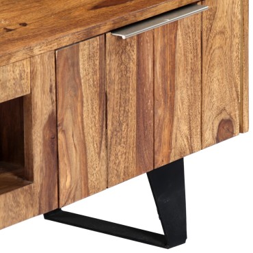 vidaXL Έπιπλο Τηλεόρασης 140x30x40cm από Μασίφ Ξύλο Ακακίας