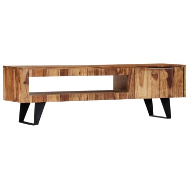 vidaXL Έπιπλο Τηλεόρασης 140x30x40cm από Μασίφ Ξύλο Ακακίας